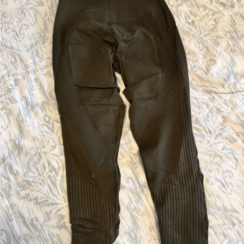 Lululemon dark olive green leggings